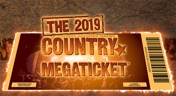 2019 Country Megaticket Tickets (Includes All Performances) at FivePoint Amphitheatre