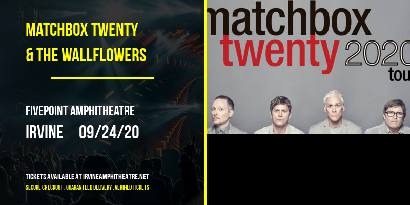 Matchbox Twenty & The Wallflowers at FivePoint Amphitheatre tickets Matchbox Twenty & The Wallflowers at FivePoint Amphitheatre