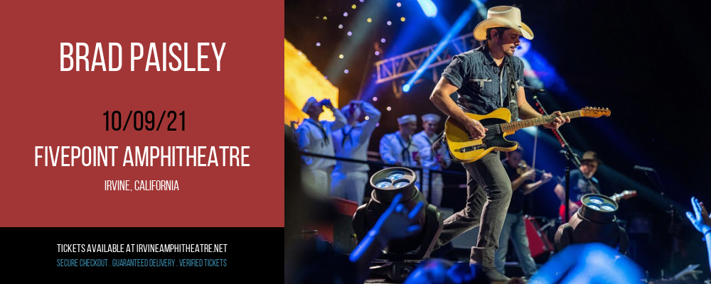 Brad Paisley at FivePoint Amphitheatre