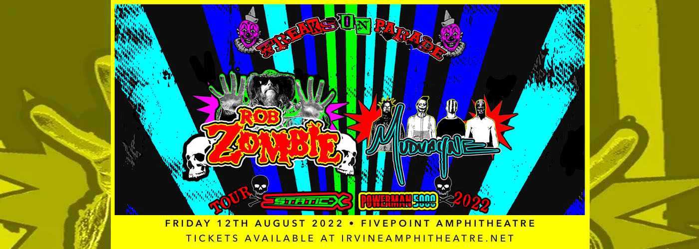 Rob Zombie & Mudvayne at FivePoint Amphitheatre