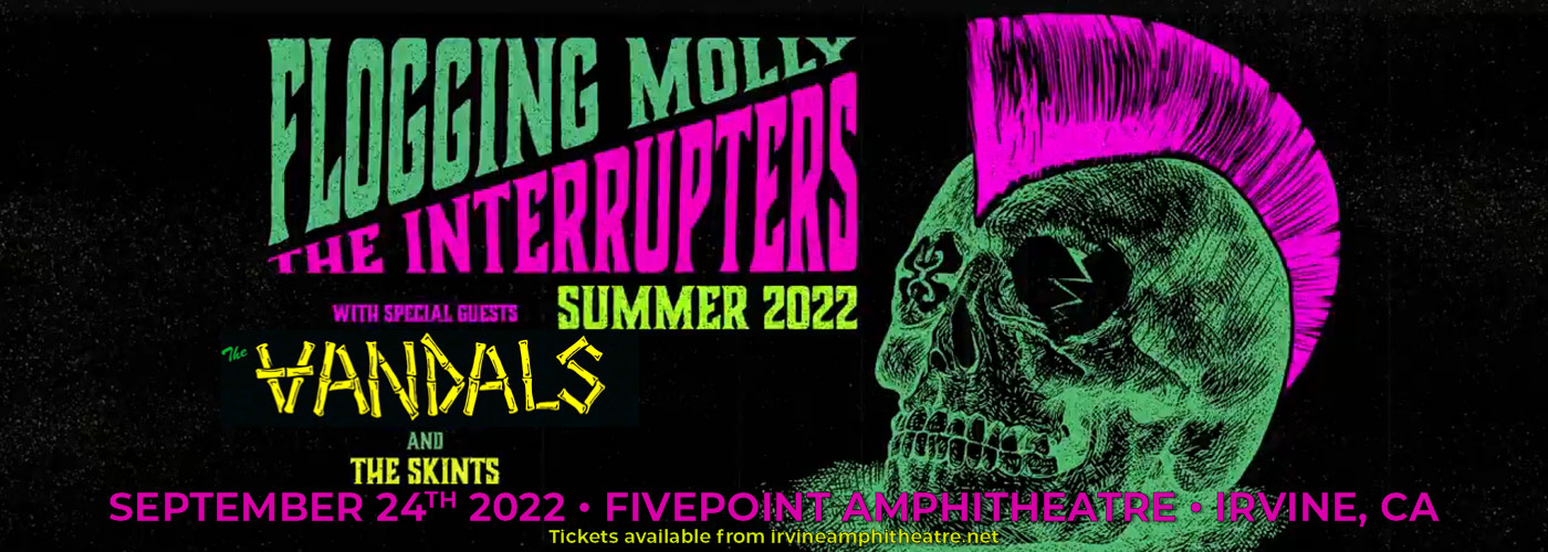 Flogging Molly & The Interrupters Summer Tour at FivePoint Amphitheatre