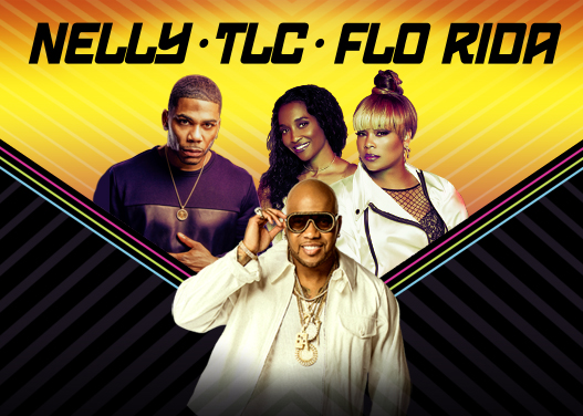 Nelly, TLC & Flo Rida at FivePoint Amphitheatre