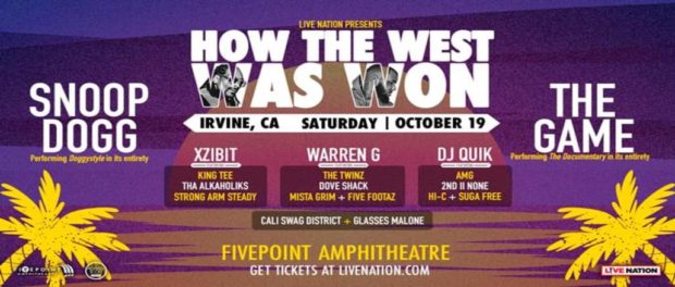 How The West Was Won: The Game, Xzibit, Tha Alkaholiks, Sas & Warren G at FivePoint Amphitheatre