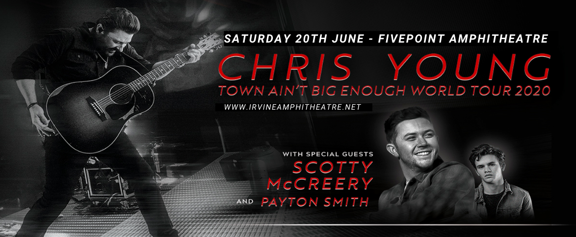 Chris Young, Scotty McCreery & Payton Smith at FivePoint Amphitheatre tickets Chris Young, Scotty McCreery & Payton Smith at FivePoint Amphitheatre
