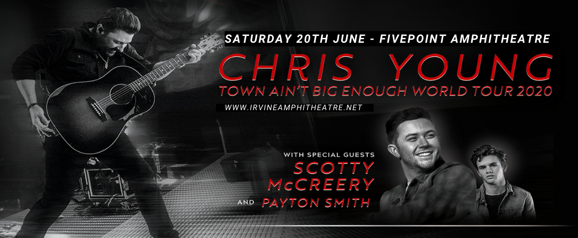 Chris Young, Scotty McCreery & Payton Smith at FivePoint Amphitheatre