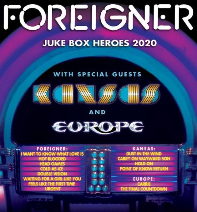 Foreigner, Kansas & Europe at FivePoint Amphitheatre