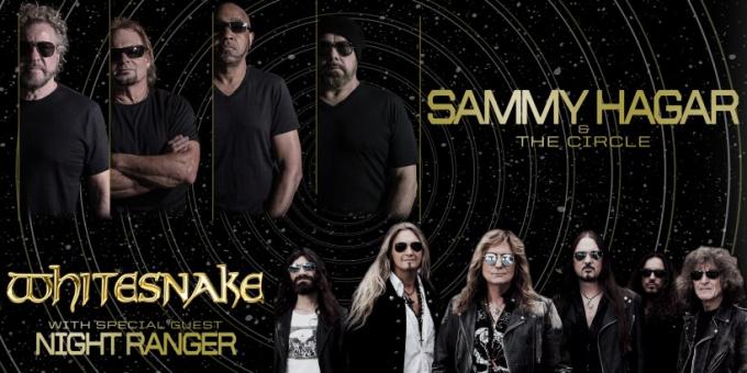 Sammy Hagar and the Circle & Whitesnake at FivePoint Amphitheatre