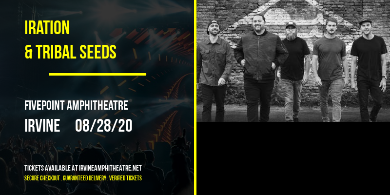 Iration & Tribal Seeds at FivePoint Amphitheatre tickets Iration & Tribal Seeds at FivePoint Amphitheatre