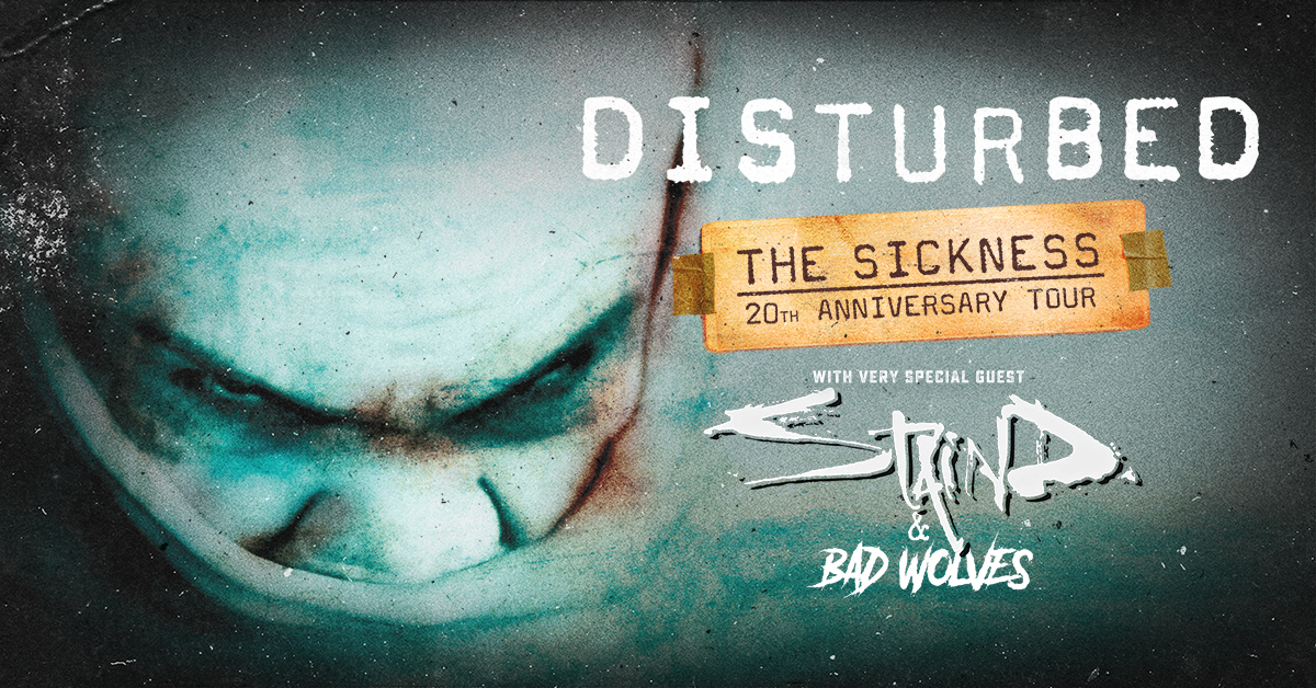 Disturbed, Staind & Bad Wolves [CANCELLED] at FivePoint Amphitheatre
