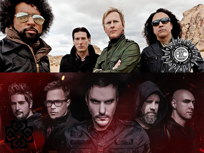 Alice in Chains & Breaking Benjamin at FivePoint Amphitheatre