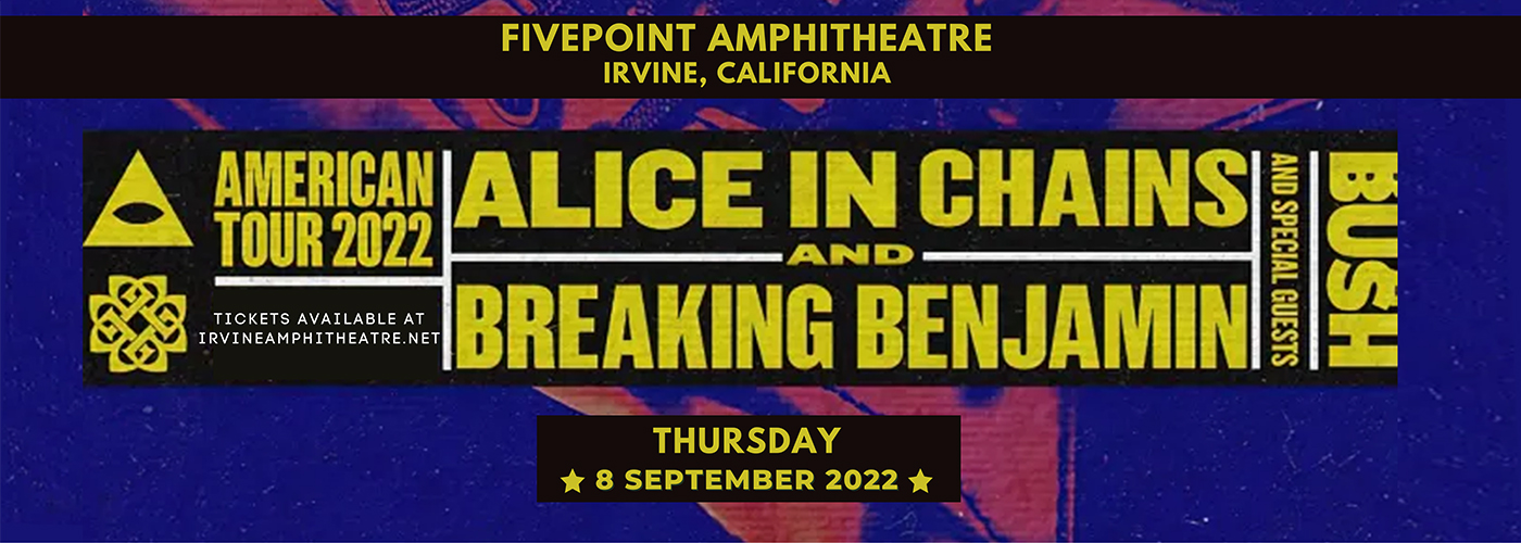 Alice in Chains & Breaking Benjamin at FivePoint Amphitheatre