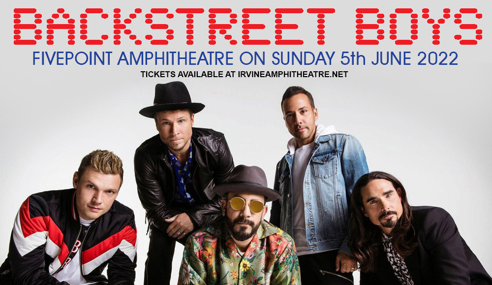 Backstreet Boys at FivePoint Amphitheatre