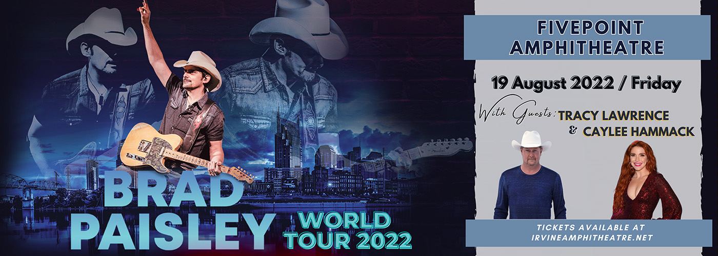 Brad Paisley at FivePoint Amphitheatre tickets Brad Paisley at FivePoint Amphitheatre