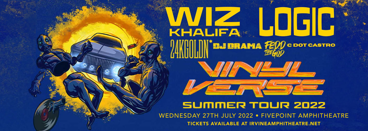 Wiz Khalifa & Logic at FivePoint Amphitheatre tickets Wiz Khalifa & Logic at FivePoint Amphitheatre
