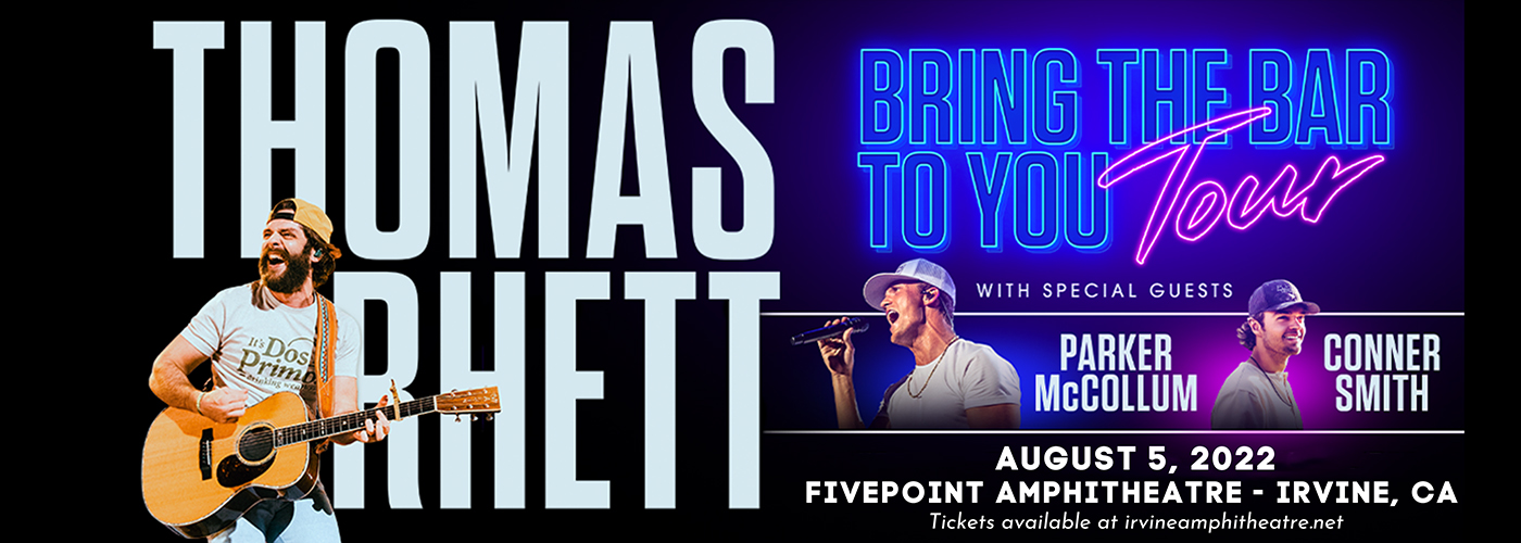 Thomas Rhett at FivePoint Amphitheatre tickets Thomas Rhett at FivePoint Amphitheatre