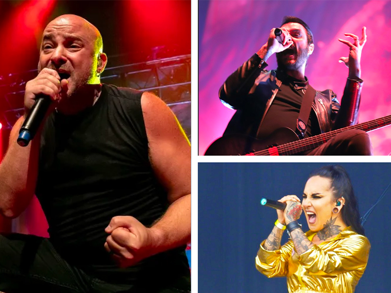 Disturbed, Breaking Benjamin & Jinjer at FivePoint Amphitheatre